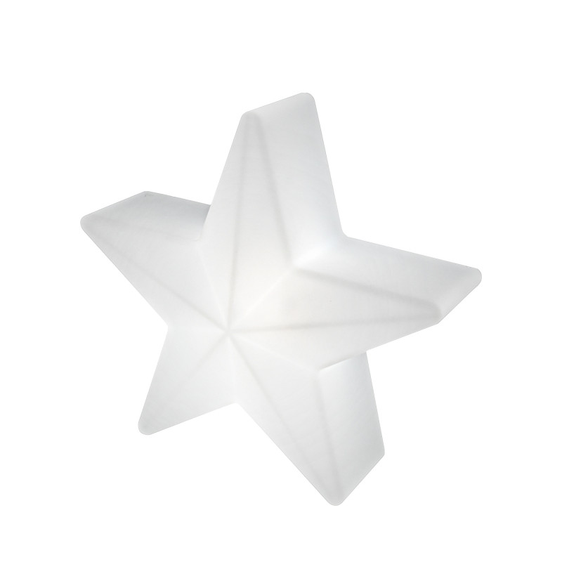 Lampa ogrodowa dekoracyjna gwiazda STAR LED RGBW 16 kolorów 30 cm ES-CR041