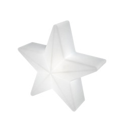 Lampa ogrodowa dekoracyjna gwiazda STAR LED RGBW 16 kolorów 30 cm ES-CR041