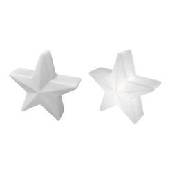 Lampa ogrodowa dekoracyjna gwiazda STAR LED RGBW 16 kolorów 30 cm ES-CR041