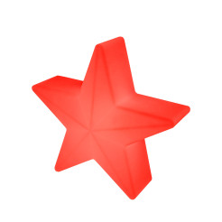 Lampa ogrodowa dekoracyjna gwiazda STAR LED RGBW 16 kolorów 30 cm ES-CR041