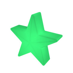 Lampa ogrodowa dekoracyjna gwiazda STAR LED RGBW 16 kolorów 30 cm ES-CR041
