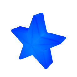 Lampa ogrodowa dekoracyjna gwiazda STAR LED RGBW 16 kolorów 30 cm ES-CR041