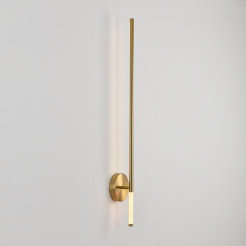 Lampa ścienna  LED złota 65 cm ST-MD1024S