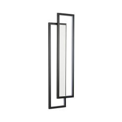 Lampa ścienna -100 LED czarna 100 cm ST-MD1027S