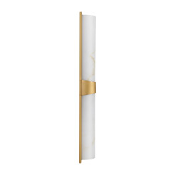 Lampa ścienna  LED biały marmur 66 cm ST-3426-AGB-CE