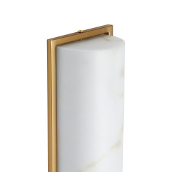 Lampa ścienna  LED biały marmur 66 cm ST-3426-AGB-CE