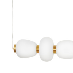 Lampa wisząca -6 LED biało-złota 125 cm ST-CP241210-6L GOLD