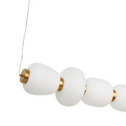Lampa wisząca -6 LED biało-złota 125 cm ST-CP241210-6L GOLD