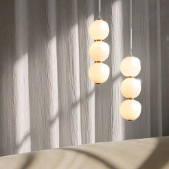 Lampa wisząca  LED złota 12 cm ST-CP231222-3L gold