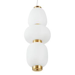 Lampa wisząca -3 LED złota 23 cm ST-CP241210-3L złota