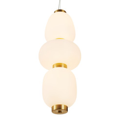 Lampa wisząca -3 LED złota 23 cm ST-CP241210-3L złota