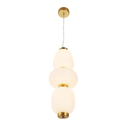 Lampa wisząca -3 LED złota 23 cm ST-CP241210-3L złota