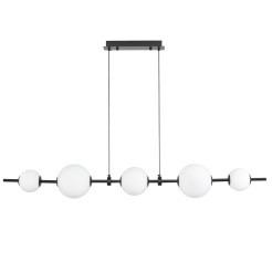 Lampa wisząca  czarna 140 cm ST-CP241222-5L