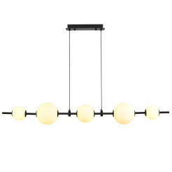Lampa wisząca  czarna 140 cm ST-CP241222-5L