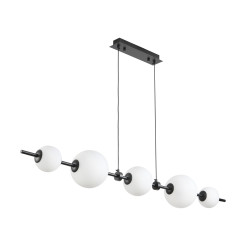 Lampa wisząca  czarna 140 cm ST-CP241222-5L