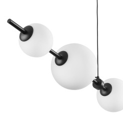 Lampa wisząca  czarna 140 cm ST-CP241222-5L