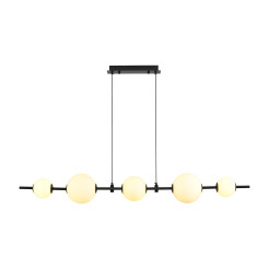 Lampa wisząca  czarna 140 cm ST-CP241222-5L