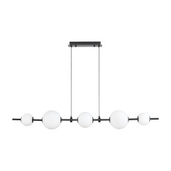 Lampa wisząca  czarna 140 cm ST-CP241222-5L