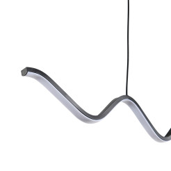 Lampa wisząca  LED czarna 90 cm ST-MD240602 BLACK