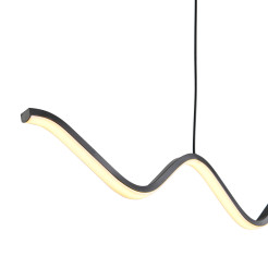 Lampa wisząca  LED czarna 90 cm ST-MD240602 BLACK