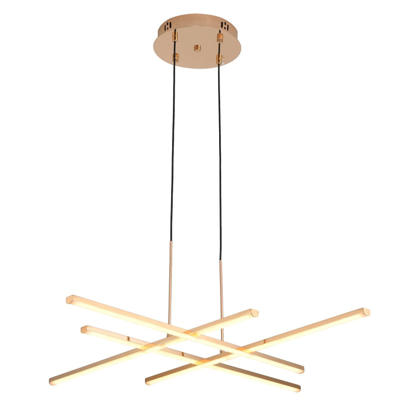 Lampa wisząca  LED złota 78 cm ST-MD240406-4 gold