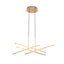 Lampa wisząca  LED złota 78 cm ST-MD240406-4 gold