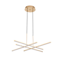 Lampa wisząca  LED złota 78 cm ST-MD240406-4 gold