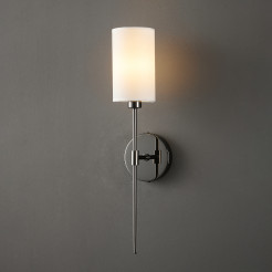 Lampa ścienna  czarny połysk 53 cm ST-9501W BLACK