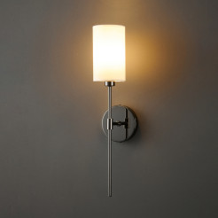 Lampa ścienna  czarny połysk 53 cm ST-9501W BLACK