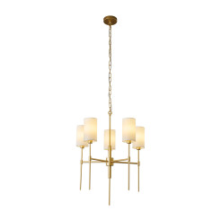Lampa wisząca  żyrandol złota 60 cm ST-9501-5 GOLD