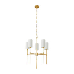 Lampa wisząca  żyrandol złota 60 cm ST-9501-5 GOLD
