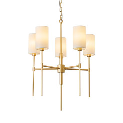 Lampa wisząca  żyrandol złota 60 cm ST-9501-5 GOLD