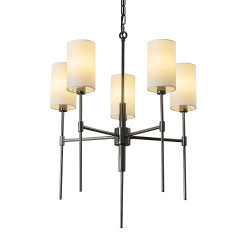 Lampa wisząca  czarny połysk 60 cm ST-9501-5 BLACK