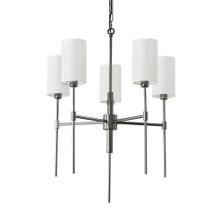 Lampa wisząca  czarny połysk 60 cm ST-9501-5 BLACK