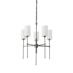 Lampa wisząca  czarny połysk 60 cm ST-9501-5 BLACK