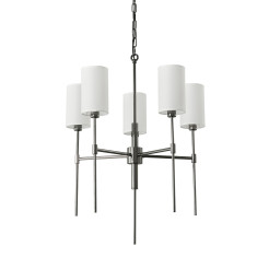 Lampa wisząca  czarny połysk 60 cm ST-9501-5 BLACK