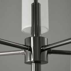 Lampa wisząca  czarny połysk 60 cm ST-9501-5 BLACK