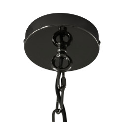Lampa wisząca  czarny połysk 60 cm ST-9501-5 BLACK