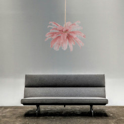 Lampa wisząca  pióra różowe 100 cm ST-DN127 pink