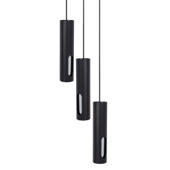 3 zwis koło czarny/srebrny 41214