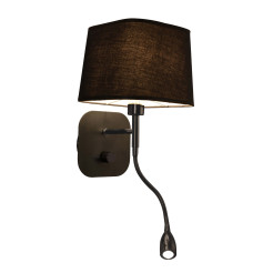 kinkiet czarny LP-332/1W BK