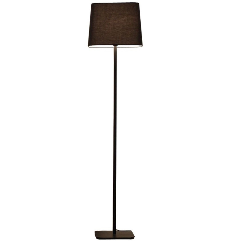 Lampa podłogowa czarna LP-332/1F BK