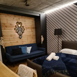 Lampa podłogowa czarna LP-332/1F BK