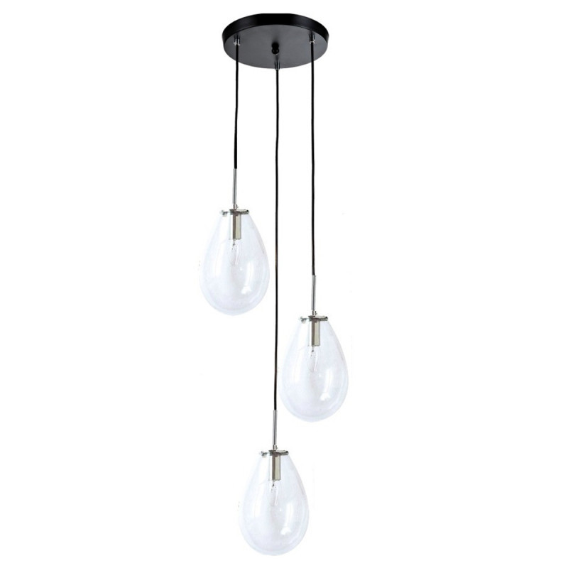 Lampa wisząca czarna 3xE14 LP-1214/3P