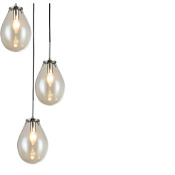 Lampa wisząca czarna 3xE14 LP-1214/3P