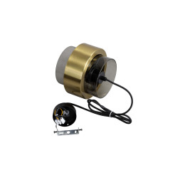 Lampa wisząca dymna 1xE27 LP-866/1P SM/GD