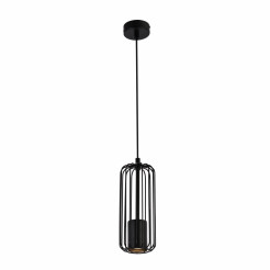 Lampa wisząca czarna 1xGU10 LP-975/1P BK