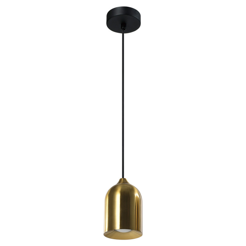 Metalowa lampa wisząca złota 1xGU10 LP-0110/1P GD