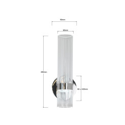 Kinkiet chrom LED CCT LP-1510/1W CH
