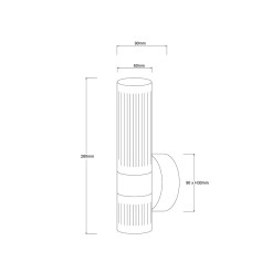 Kinkiet chrom LED CCT LP-1510/1W CH